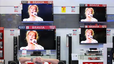 People are watching more television than ever, according to Gerhard Zeiler, the president of Turner Broadcasting System International. Jaime Puebla / The National