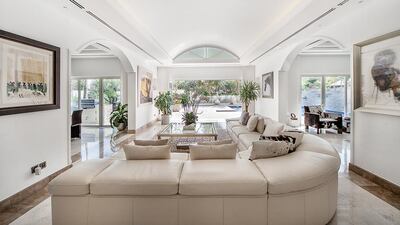 Located in Hattan, The Lakes, this villa stands in a plot of near 8,000 square feet and has 5 en-suite bedrooms. Courtesy Ascot & Co