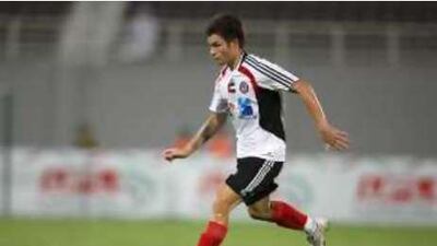 Rafael Sobis runs with the ball on his debut against Al Wahda last Saturday, a game he struggled to make an impact in.