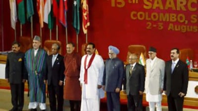 Delegates from the South Asian Association for Regional Cooperation countries.