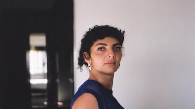 The curator of Lara Khaldi. Courtesy Lara Khaldi, Alaa Abu Asaad