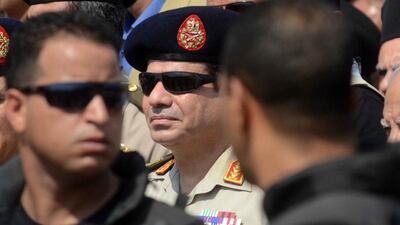 Egypt’s military officials close to Field Marshal Abdel Fattah El Sisi say they are baffled by the media’s seeming obsession about when he will officially declare to run for president. AFP / September 20, 2013