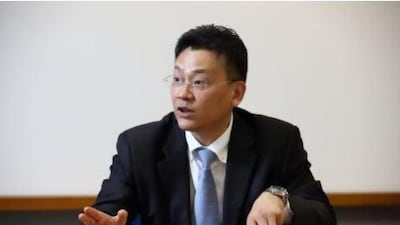 JWEun, the leader of GS Energy's Middle East & Africa team, says "we think inside Area 1 of the Haliba field are big volumes". Seong Joon Cho for The National