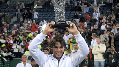 2010 - His first triumph came the following year, getting the better of Robin Soderling in the final. AFP