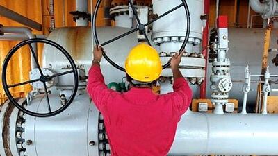 The UAE is likely to become a net importer of natural gas in the next few years. Above, Crescent Petroleum's gas facility in Sharjah. Jeff Topping / The National
