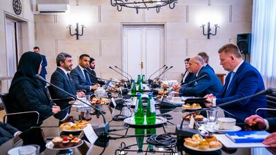 Sheikh Abdullah and Mr Duda discussed issues of common interest and international efforts to find a political settlement to the crisis in Ukraine.