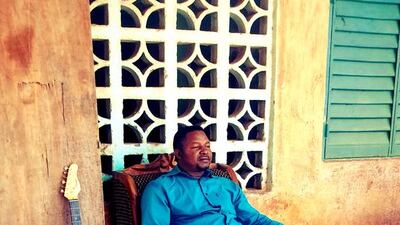 Samba Touré is not a fan of musicians whose lyrics glorify carefree hedonism. Courtesy Philippe Sanmiguel