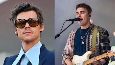 Harry Styles and Sam Fender are in the running for the 2022 Mercury Prize. Photo: EPA / AP