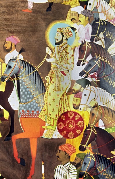 A detail of Shah Jahan. Getty Images
