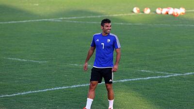 David Barral will play for Dhafra and train with the team mostly in Abu Dhabi. Satish Kumar / The National