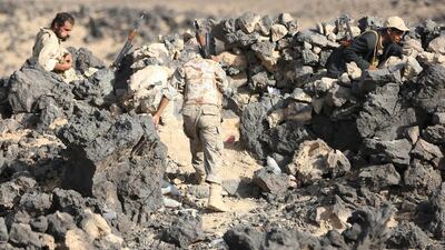 Troops from the Saudi-led coalition that is seeking to restore president Abdrabu Mansur Hadi’s government to power also took part in the ground fighting in Marib. REUTERS