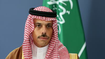 Saudi Arabia's Minister of Foreign Affairs, Prince Faisal bin Farhan Al Saud. EPA