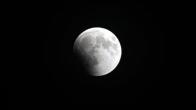 It is almost the longest lunar eclipse theoretically possible. Pawan Singh/ The National