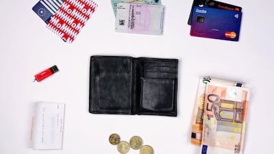This wallet belongs to Povilas, 29, from Lithuania.