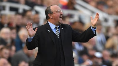 Newcastle manager Rafa Benitez. (Photo by Stu Forster/Getty Images)
