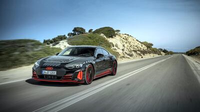 The Audi RS e-tron GT prototype