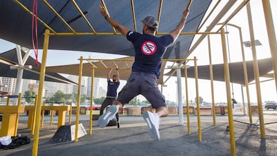 Mafi Wifi is encouraging people to switch off their phones and get active. Leslie Pableo for The National