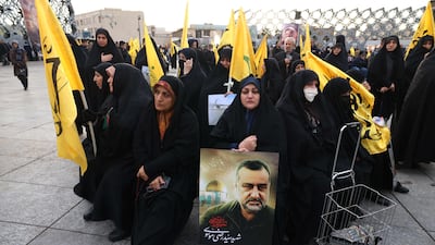 Razi Mousavi, a senior commander in the Quds Force, part of Iran's Islamic Revolutionary Guard Corps, was killed on Monday in an Israeli strike in Syria. AFP