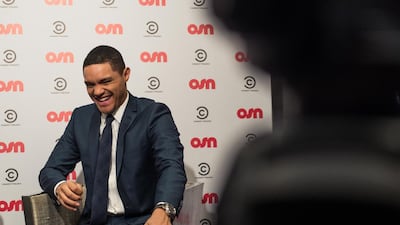 Trevor Noah, host of The Daily Show, during a press junket interview to launch the Comedy Central TV channel in the UAE under the OSN network. Alex Atack for The National