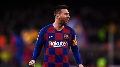 Lionel Messi and his Barcelona teammates will be in Saudi Arabia competing for the Spanish Super Cup in January. Getty Images