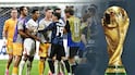 England midfielder Jude Bellingham, third left, faces possible disciplinary action over his actions after the semi-final defeat to Argentina. Reuters