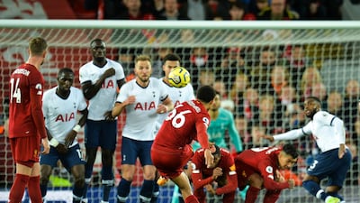 Right-back: Trent Alexander-Arnold (Liverpool) – Marauding. A dominant force on the right flank against Tottenham, surging forward and providing a host of fine crosses. EPA