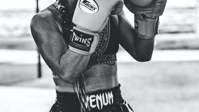 British expat Scarlett Harvey, 30, works as a primary school teacher. She is competing in the Wellness Figure, Sports Model and Best Life Transformation categories in Dubai Muscle Show's first Women’s Fitness Competition.