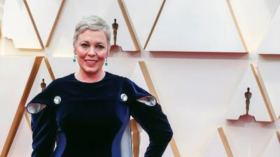 Olivia Colman in custom Stella McCartney for the 92nd annual Academy Awards ceremony at the Dolby Theatre in Hollywood, California, USA, 09 February 2020. EPA