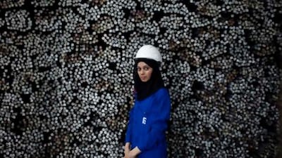 Mariam al Hammadi, 24, has tried her hand in every section in the plant.