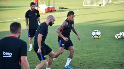 Neymar's future at Barcelona is yet unclear. Hector Retamal / AFP