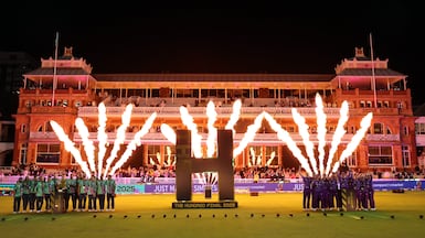 Last year's The Hundred champions' trophies presentations in London, England. Getty Image