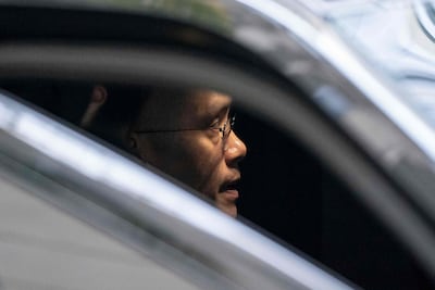 Mr Zhao has admitted breaking anti-money laundering laws as part of a $4.3 billion settlement with the US Department of Justice. AFP