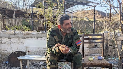 Ashot Sevyan is one of more than 3,000 residents of Kelbajar who will be deprived of their homes as a result of the power transfer. Neil Hauer