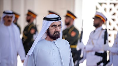Sheikh Mohammed bin Rashid, Vice President, Prime Minister and Ruler of Dubai, led the latest UAE cabinet meeting on Monday. Photo: Sheikh Mohammed bin Rashid / X