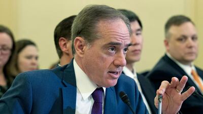 A blistering report by his department’s internal watchdog in February found that David Shulkin had improperly accepted tickets to the Wimbledon tennis tournament. Jose Luis Magana / AP