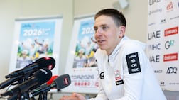 UAE Team Emirates-XRG rider Tadej Pogacar ahead of the Tour de Romandie in Switzerland. EPA