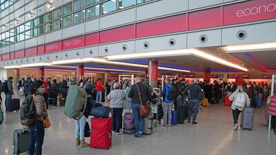 While essential flights have continued during the pandemic, fully vaccinated passengers will be able to enter the US from Monday without needing to prove that their trip is vital
