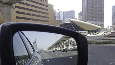 The journey from Ibn Batutta Mall to the Al Rashidiya Station. On sheikh zayed road beside Internet City metro Station, beside Tecom.