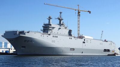 Egyptian Navy vessel the 'ENS Gamal Abdel Nasser'.