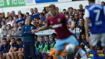 Manuel Pellegrini is the new manager at West Ham United. Action Images via Reuters