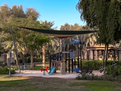 Playgrounds dot the community. Victor Besa / The National