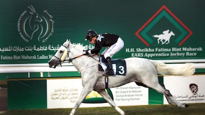 AF Lafeh will be one of the horses in the headline race on Friday at the inagural meeting at Al Ain Racecourse. Delores Johnson / The National