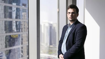 Tiberiu Iacomi, the founder of The Improbable Agency, says he is a geek at heart. Reem Mohammed / The National