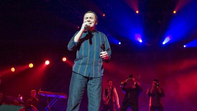 BIRMINGHAM, UNITED KINGDOM - DECEMBER 21: Duncan Campbell of UB40 performs on stage at LG Arena on December 21, 2009 in Birmingham, England. (Photo by Steve Thorne/Redferns/Getty Images)