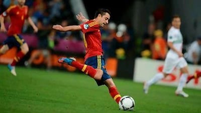 Xavi Hernandez was the hero for Spain at the last European Championship.