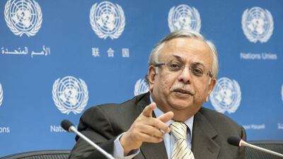 Abdallah Al Mouallimi, Saudi ambassador to the UN. Getty Images