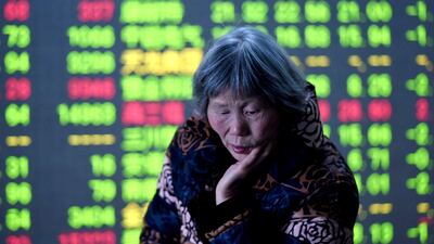 Although Chinese equities gained substantially in March, they ended the quarter lower because of significant weakness earlier in the period. China Daily / Reuters