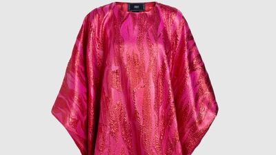 Kaftan by Taller Marmo, Dh4,365, designed for Ramadan and available exclusively at Themodist.com. Courtesy of The Modist