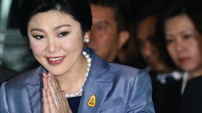Thailand's Constitutional Court ordered Yingluck Shinawatra to step down as primer minister. Narong Sangnak / EPA