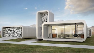 “The idea of 3D printing buildings was once a dream, but today it has become a reality,” Mohamed Al Gergawi, chairman UAE National Innovation Committee, said. A Chinese company had announced the construction of the world’s first 3D apartment building in January this year that is on display at the Suzhou Industrial Park in Jiangsu province. Courtesy UAE Innovation Committee